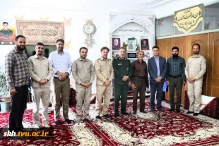 دیدار رئیس دانشگاه ملی مهارت استان خراسان جنوبی با خانواده شهید سرافراز مهدی زیبا  6