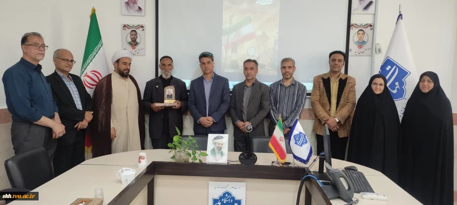 دیدار رئیس دانشگاه ملی مهارت استان خراسان جنوبی با پرچمدار ۷۲ ساله بیرجندی 5