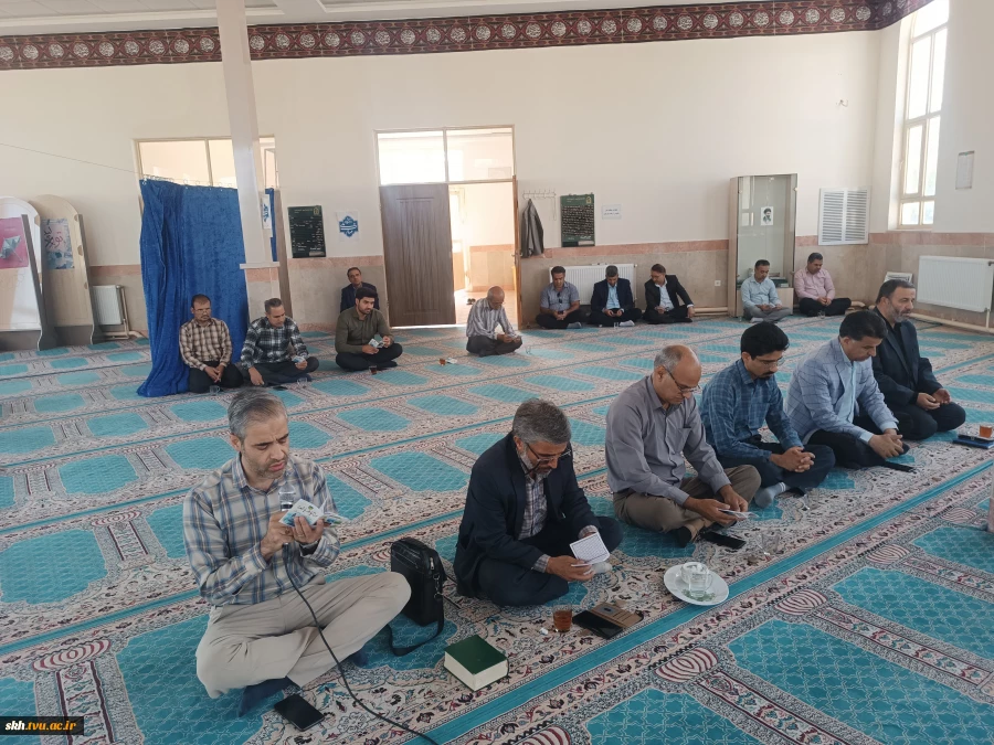 برگزاری زیارت عاشورا و مراسم سالگرد ملکوتی حضرت امام خمینی (ره) رهبر کبیر انقلاب اسلامی ایران و قیام مردمی ۱۵ خرداد ماه وعیدغدیرخم 5