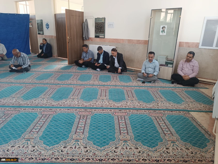 برگزاری زیارت عاشورا و مراسم سالگرد ملکوتی حضرت امام خمینی (ره) رهبر کبیر انقلاب اسلامی ایران و قیام مردمی ۱۵ خرداد ماه وعیدغدیرخم 2