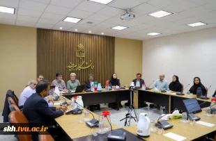حضور رئیس دانشگاه ملی مهارت استان خراسان جنوبی در جلسه هیأت نظارت، ارزیابی و تضمین کیفیت استان خراسان جنوبی (ناتک) در دانشگاه بیرجند  4