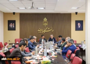 حضور رئیس دانشگاه ملی مهارت استان خراسان جنوبی در اولین جلسه دبیرخانه هیات اندیشه ورز ستاد علم و فناوری استان خراسان جنوبی در دانشگاه بیرجند  2