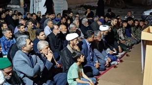 حضور همکاران دانشگاه ملی مهارت خراسان جنوبی در مراسم اولین سالگرد شهید مهدی زیبا 3