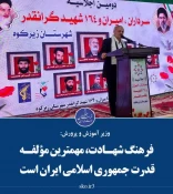 حضور رئیس دانشگاه ملی مهارت استان خراسان جنوبی  در یادواره ۱۶۴ شهید شهرستان زیرکوه  4