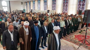 حضور رئیس دانشگاه ملی مهارت استان خراسان جنوبی  در یادواره ۱۶۴ شهید شهرستان زیرکوه  5