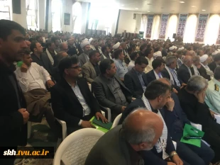 حضور رئیس دانشگاه ملی مهارت استان خراسان جنوبی  در یادواره ۱۶۴ شهید شهرستان زیرکوه  7