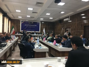 حضور دکتر علیرضا جهانگیر در شورای آموزش و پرورش استان خراسان جنوبی با حضور وزیر آموزش و پرورش 6
