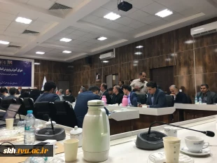 حضور دکتر علیرضا جهانگیر در شورای آموزش و پرورش استان خراسان جنوبی با حضور وزیر آموزش و پرورش 7