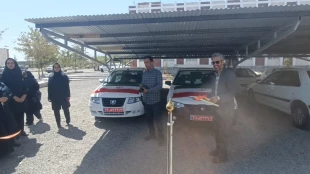 ناوگان جدید حمل و نقل و افتتاح پارکینگ اختصاصی دانشگاه ملی مهارت استان خراسان جنوبی واحد پسران بیرجند 4