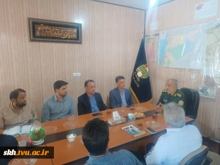 دیدار رئیس دانشگاه ملی مهارت واحد استانی خراسان جنوبی با مدیرکل محترم بنیاد حفظ آثار و نشر ارزش های دفاع مقدس استان خراسان جنوبی 4