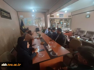 دیدار رئیس دانشگاه ملی مهارت واحد استانی خراسان جنوبی با مدیرکل محترم بنیاد حفظ آثار و نشر ارزش های دفاع مقدس استان خراسان جنوبی 5