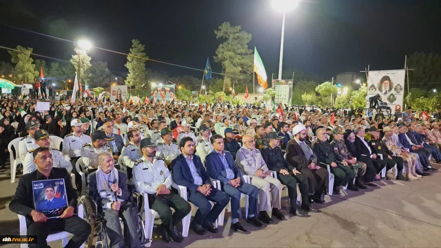 حضور مسئولان دانشگاه ملی مهارت استان خراسان جنوبی در دومین اجلاسیه شهدای فراجای استان خراسان جنوبی 5