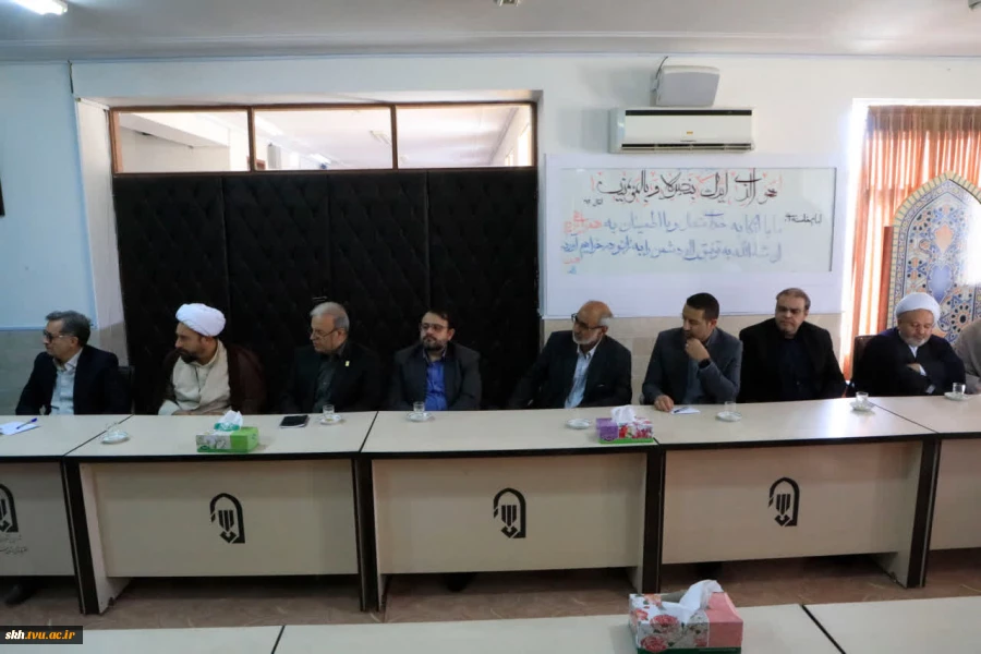 دیدار رئیس دانشگاه ملی مهارت استان خراسان جنوبی با امام جمعه و نماینده ولی فقیه مقام معظم رهبری استان خراسان جنوبی  2