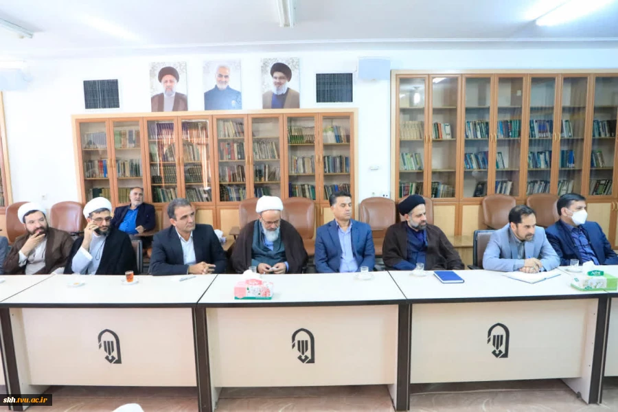 دیدار رئیس دانشگاه ملی مهارت استان خراسان جنوبی با امام جمعه و نماینده ولی فقیه مقام معظم رهبری استان خراسان جنوبی  3
