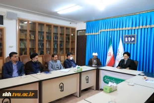 دیدار رئیس دانشگاه ملی مهارت استان خراسان جنوبی با امام جمعه و نماینده ولی فقیه مقام معظم رهبری استان خراسان جنوبی  5
