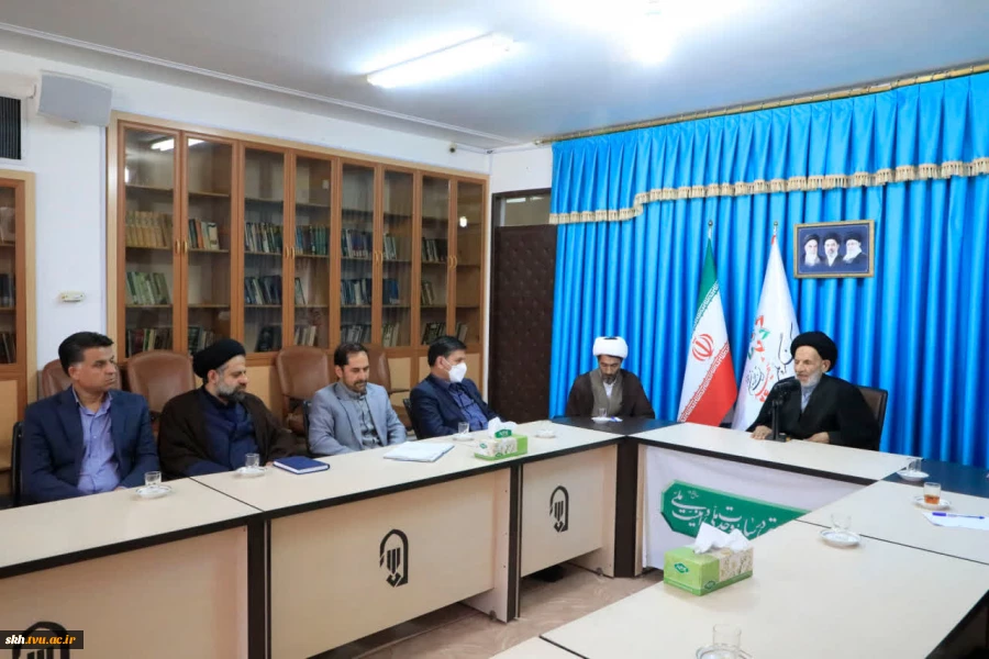 دیدار رئیس دانشگاه ملی مهارت استان خراسان جنوبی با امام جمعه و نماینده ولی فقیه مقام معظم رهبری استان خراسان جنوبی  5