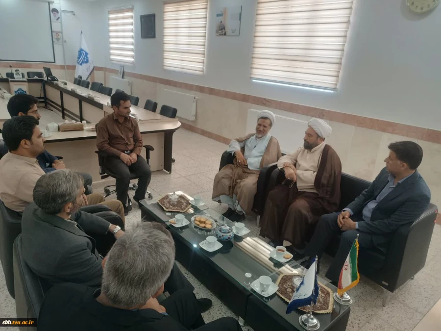 دیدار و نشست مسئول ،دفتر نهاد مقام معظم رهبری دانشگاه های استان خراسان جنوبی با ریاست دانشگاه ملی مهارت استان خراسان جنوبی 4