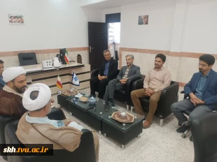 دیدار و نشست مسئول ،دفتر نهاد مقام معظم رهبری دانشگاه های استان خراسان جنوبی با ریاست دانشگاه ملی مهارت استان خراسان جنوبی 5