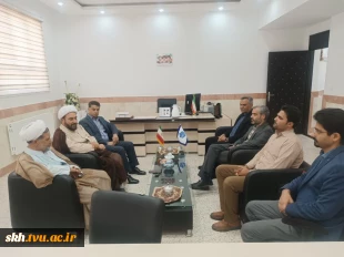 دیدار و نشست مسئول ،دفتر نهاد مقام معظم رهبری دانشگاه های استان خراسان جنوبی با ریاست دانشگاه ملی مهارت استان خراسان جنوبی 6