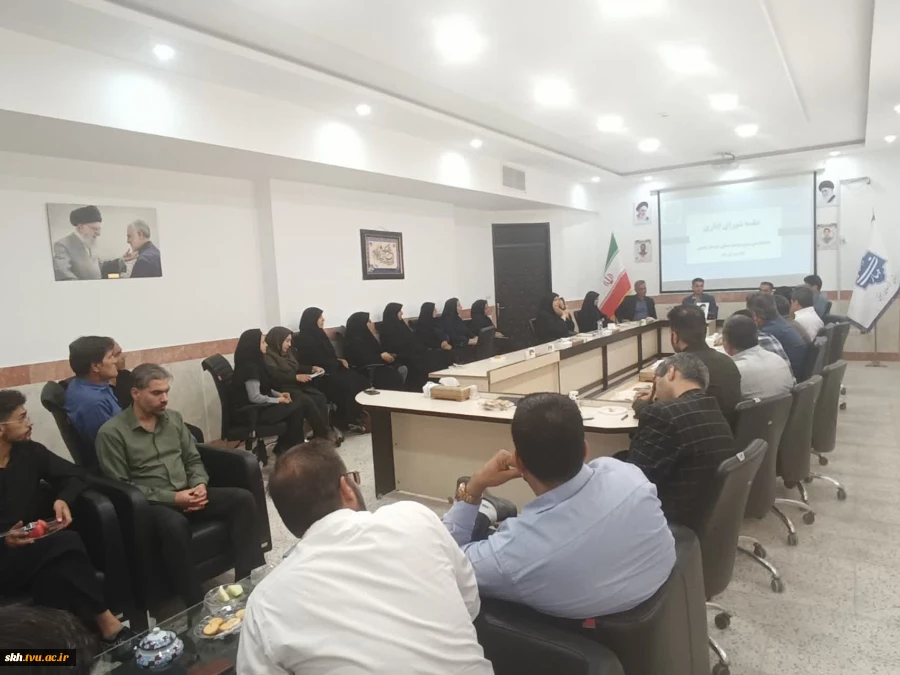 جلسه شورای اداری دانشگاه ملی مهارت واحد استانی خراسان جنوبی 5