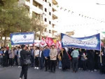حضور اساتید، کارکنان و دانشجویان دانشگاه ملی مهارت استان خراسان جنوبی در اجتماع بزرگ «جان‌فدایان بیرجند» 2
