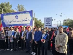 حضور اساتید، کارکنان و دانشجویان دانشگاه ملی مهارت استان خراسان جنوبی در اجتماع بزرگ «جان‌فدایان بیرجند» 7